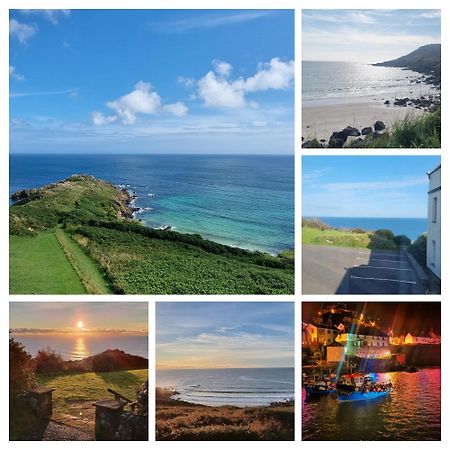 Вилла Journeys End With Stunning Sea Views From The Headland Коверек Экстерьер фото